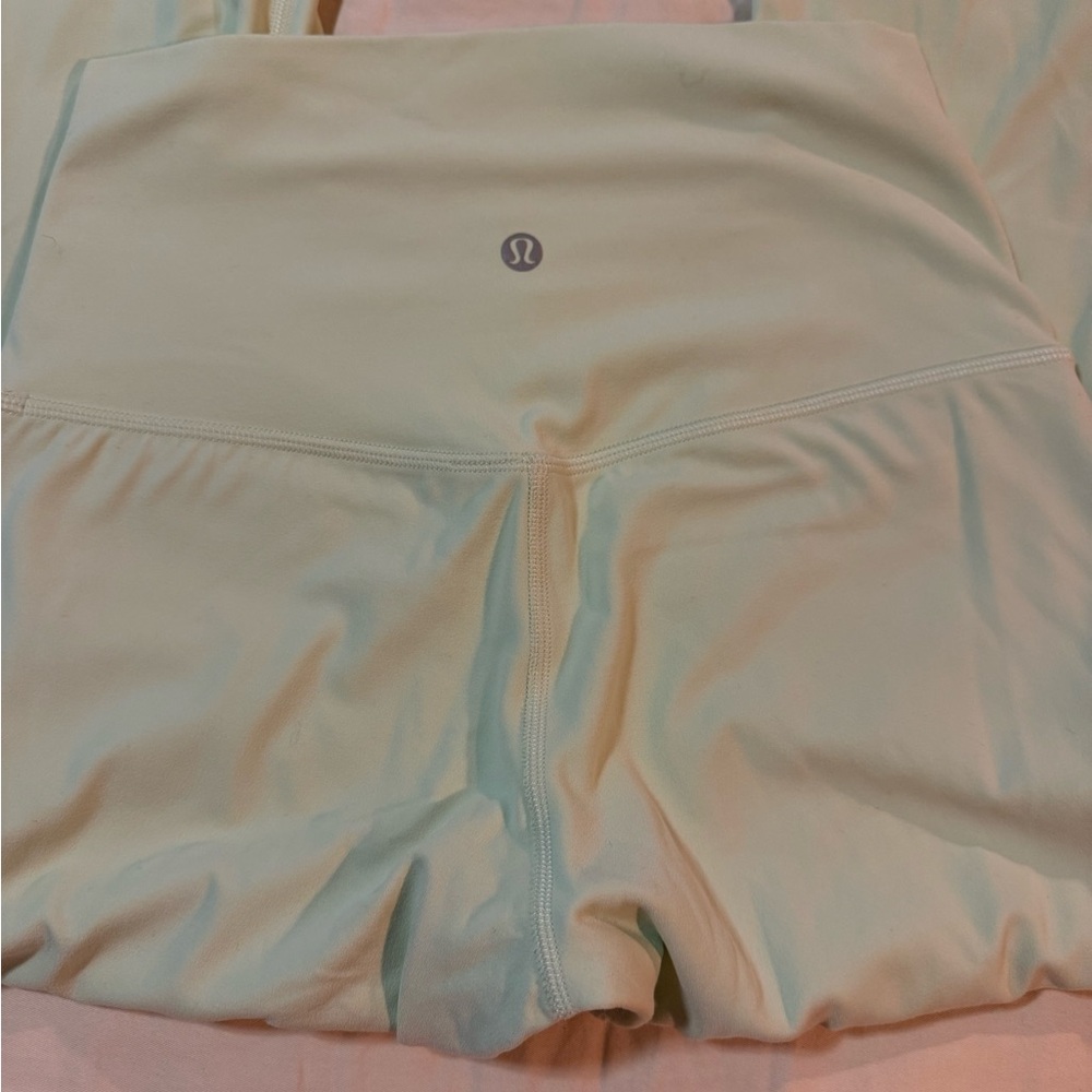 Lululemon Athletica Light Green Leggings - Picture 2 of 3